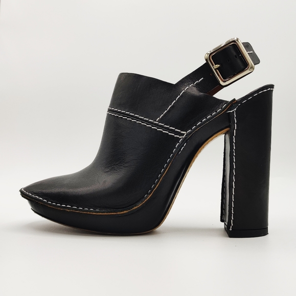 Chloé Leather Clogs - Picture 3 of 7